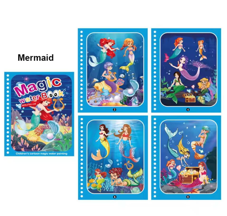 AquaReveal™ Mess-Free Magic Coloring Book