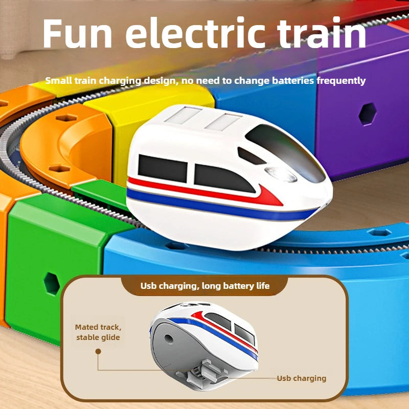 RailMaze™ Magnetic 3D Train Track Set for Kids