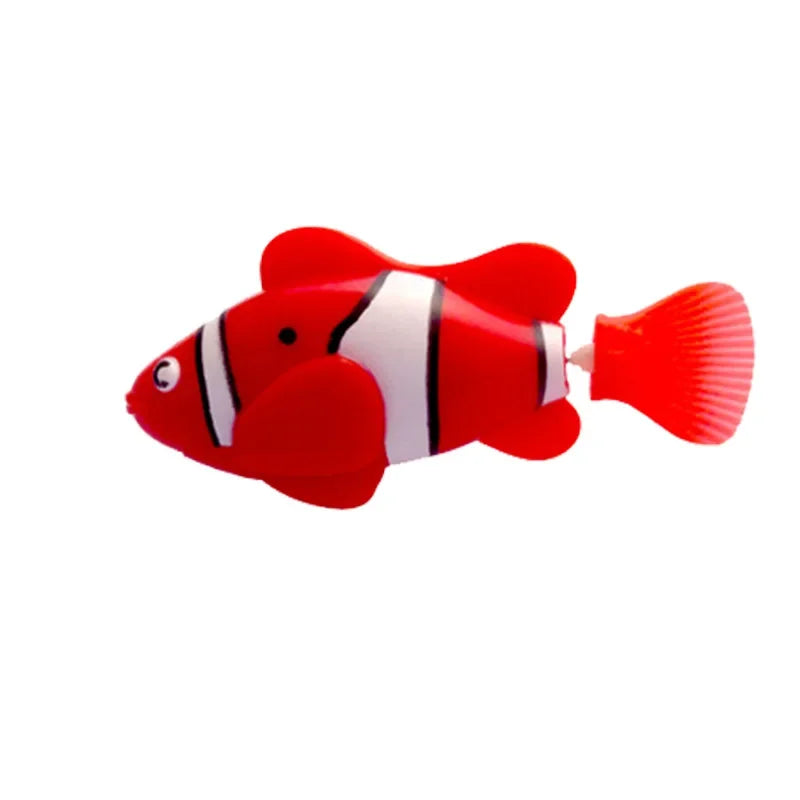 AquaPet™ Robotic Swimming Fish — Water-Activated LED Fish Toy for Kids & Pets