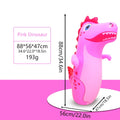 Pink Dino DinoPunch size reference diagram