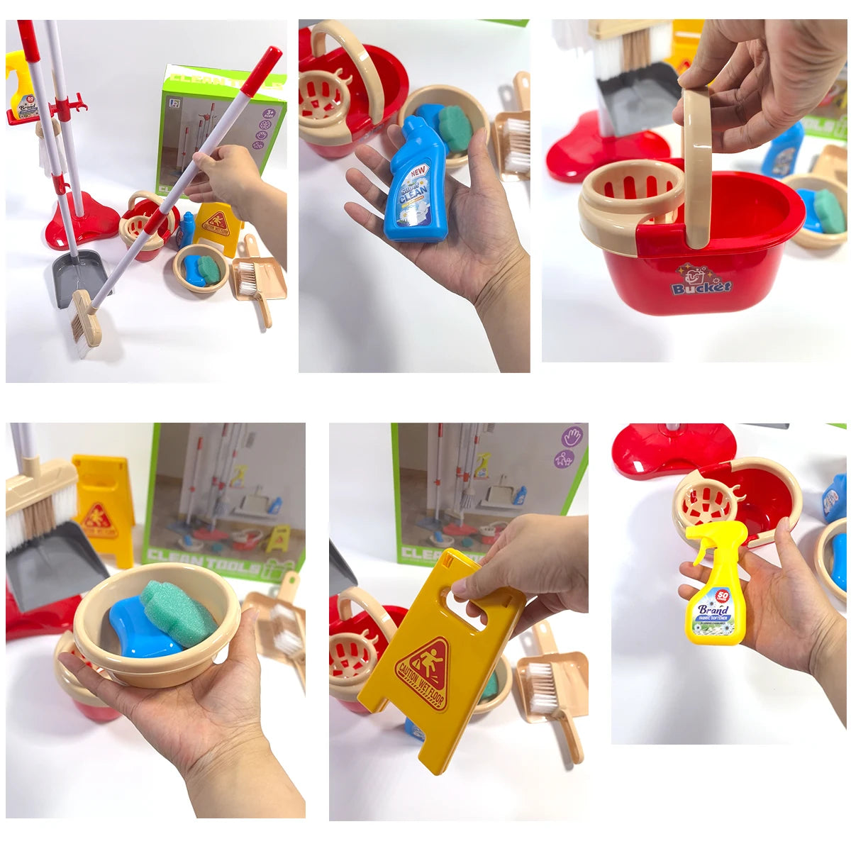 TidyTots™ Kids Cleaning Toy Set — Montessori Housekeeping Kit
