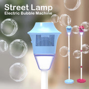 BubbleStorm™ Automatic Standing Bubble Machine with LED Lights for Kids
