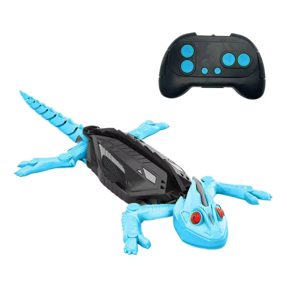 CrawlBot™ RC Wall Climbing Gecko — Remote Control Lizard Toy with LED Eyes for Kids