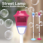 BubbleStorm™ Automatic Standing Bubble Machine with LED Lights for Kids