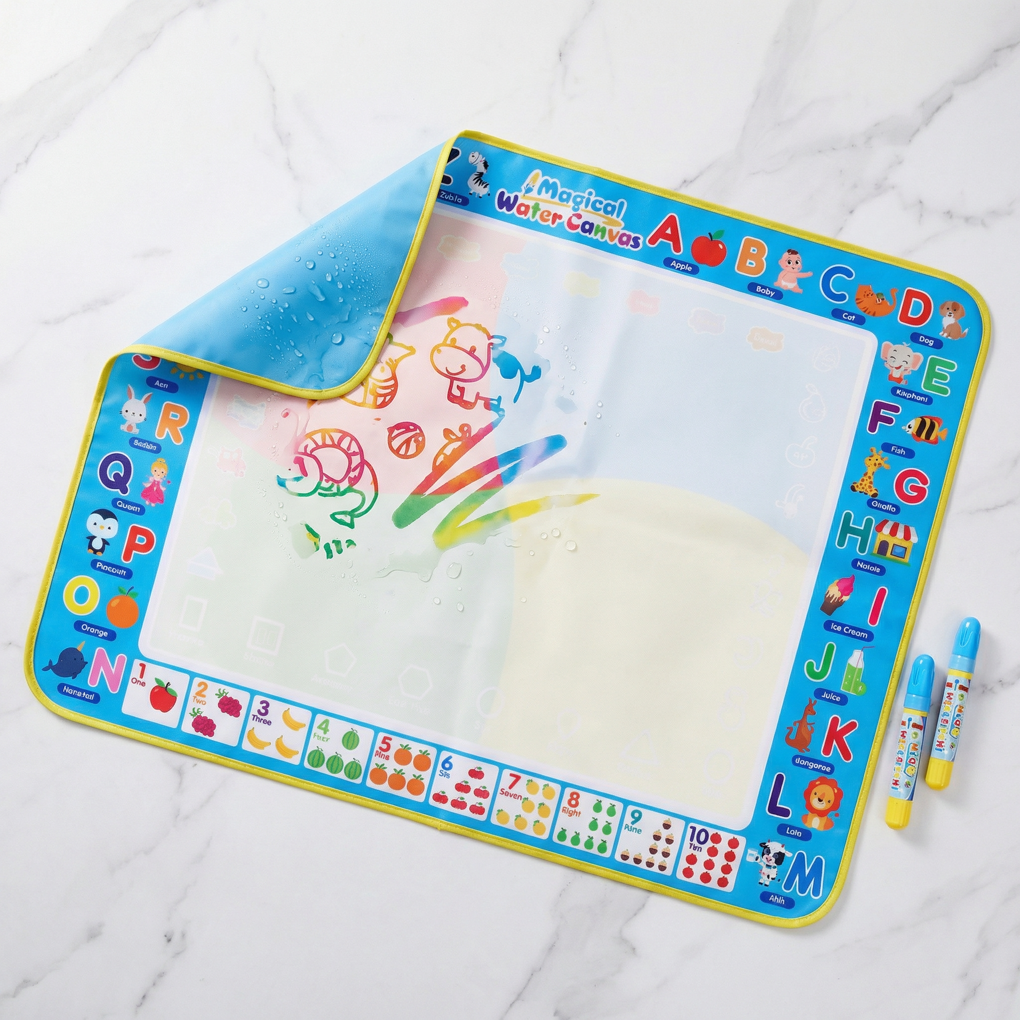 AquaMat™ Magic Water Drawing Mat for Toddlers & Kids