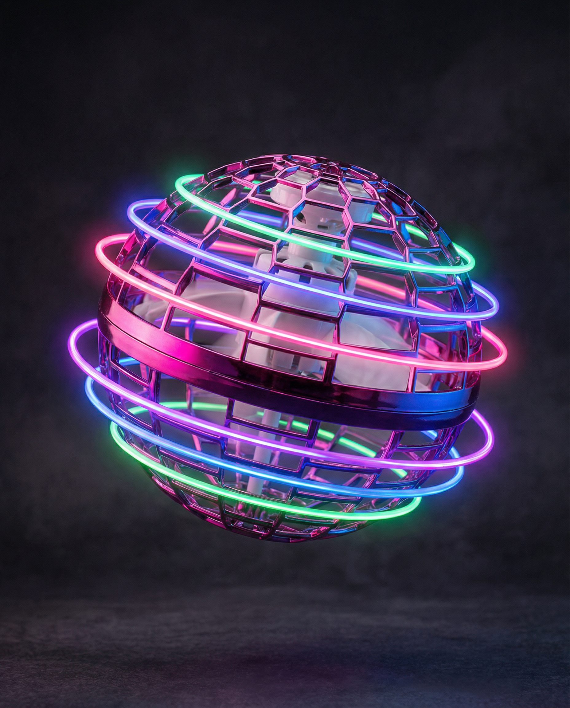 BoomerangBall™ Hand-Controlled Flying Hover Ball — Throw It Out, Watch It Come Back