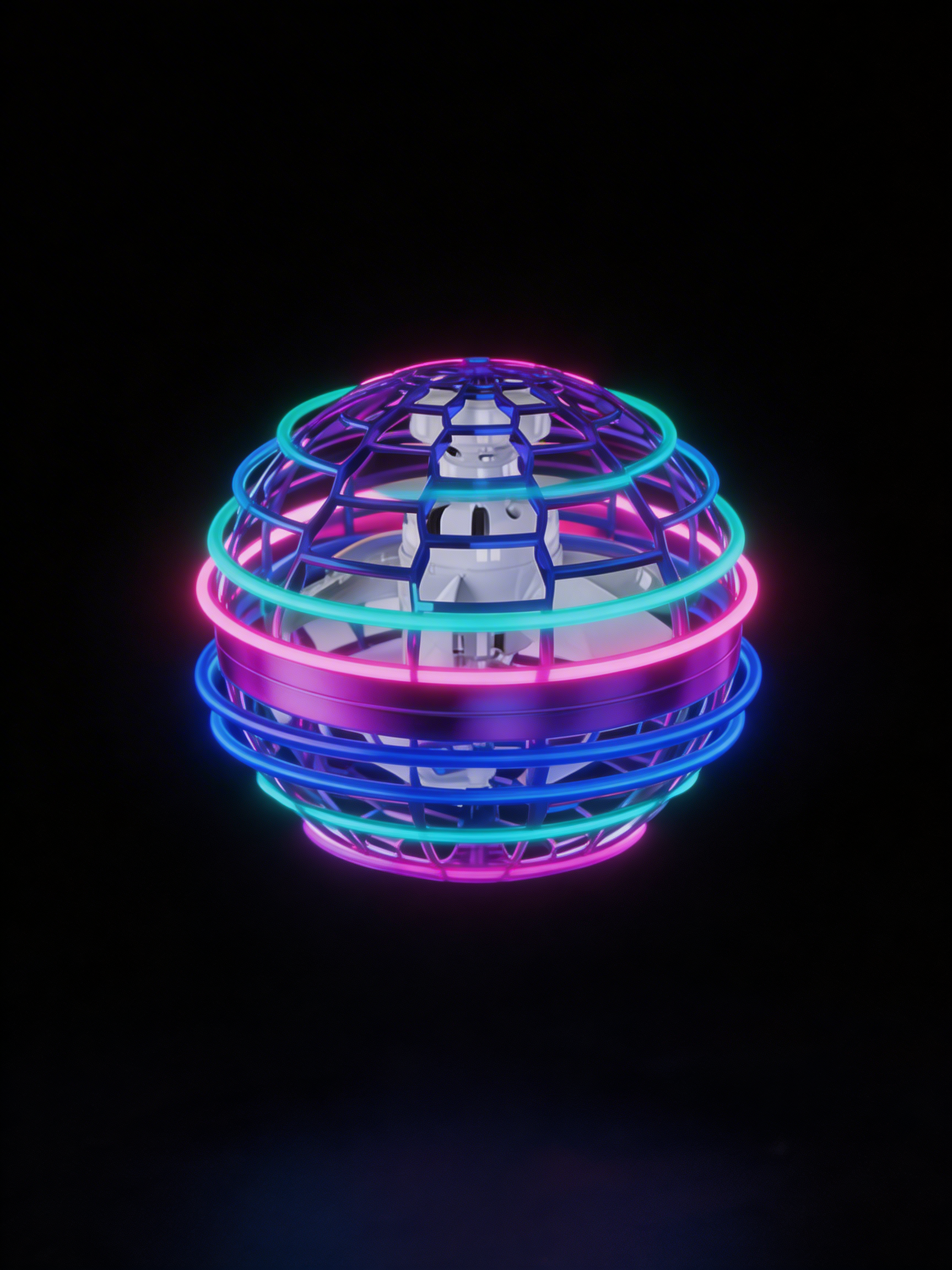 BoomerangBall™ Hand-Controlled Flying Hover Ball — Throw It Out, Watch It Come Back