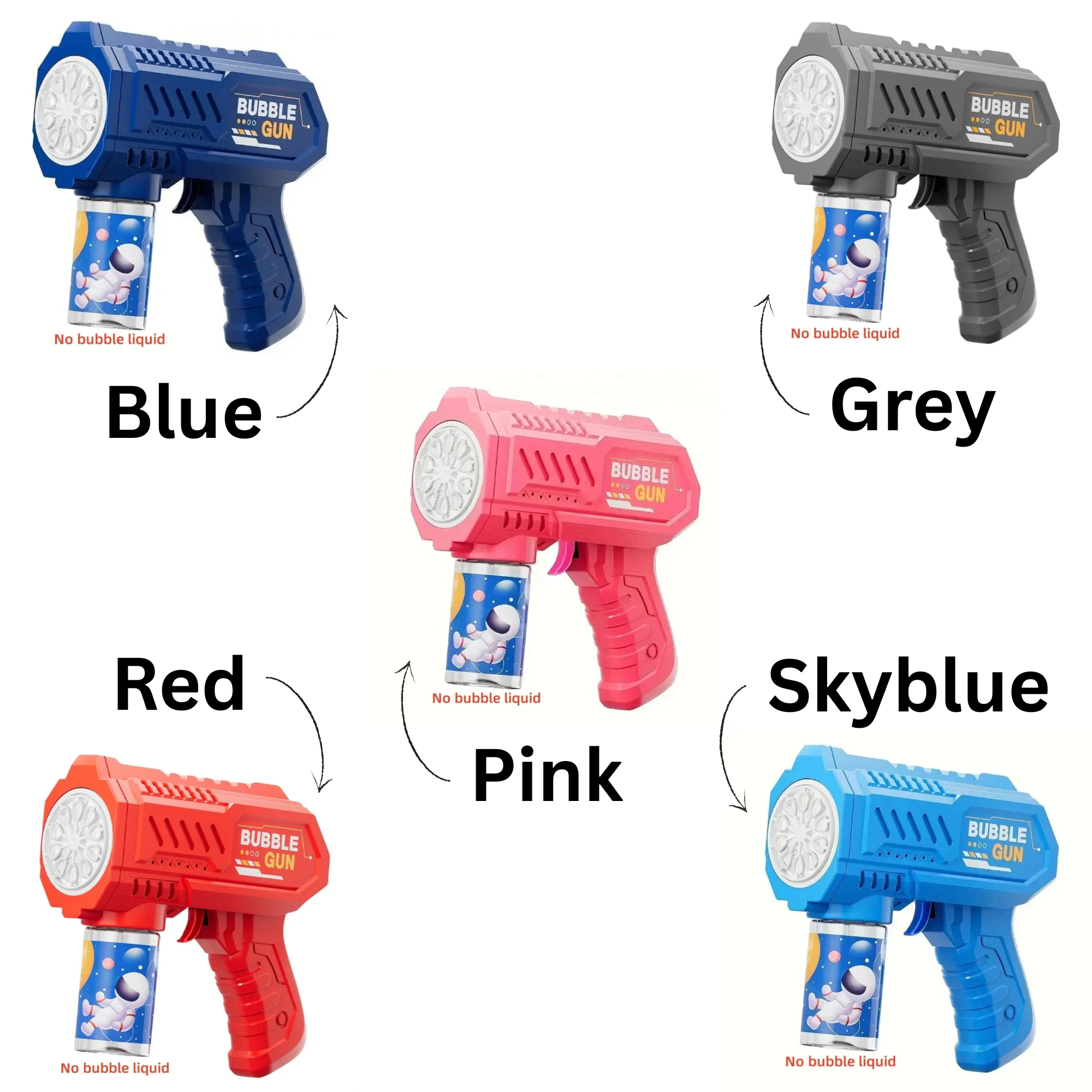 BubbleBlast™ Electric Bubble Gun for Kids