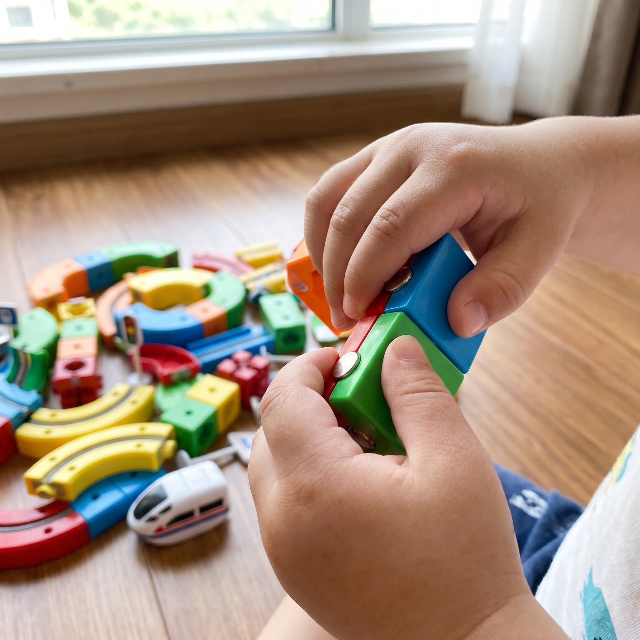 RailMaze™ Magnetic 3D Train Track Set for Kids