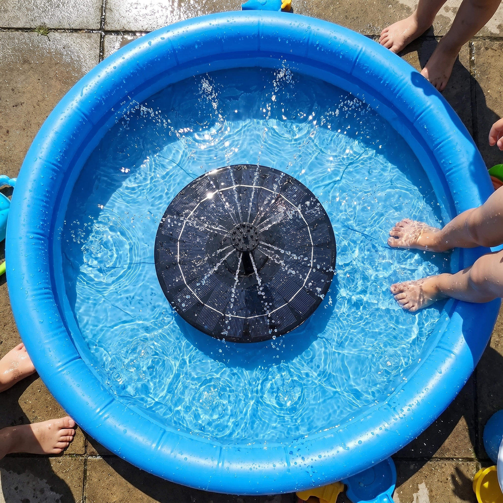 SplashJet™ Solar Floating Water Sprayer for Kids