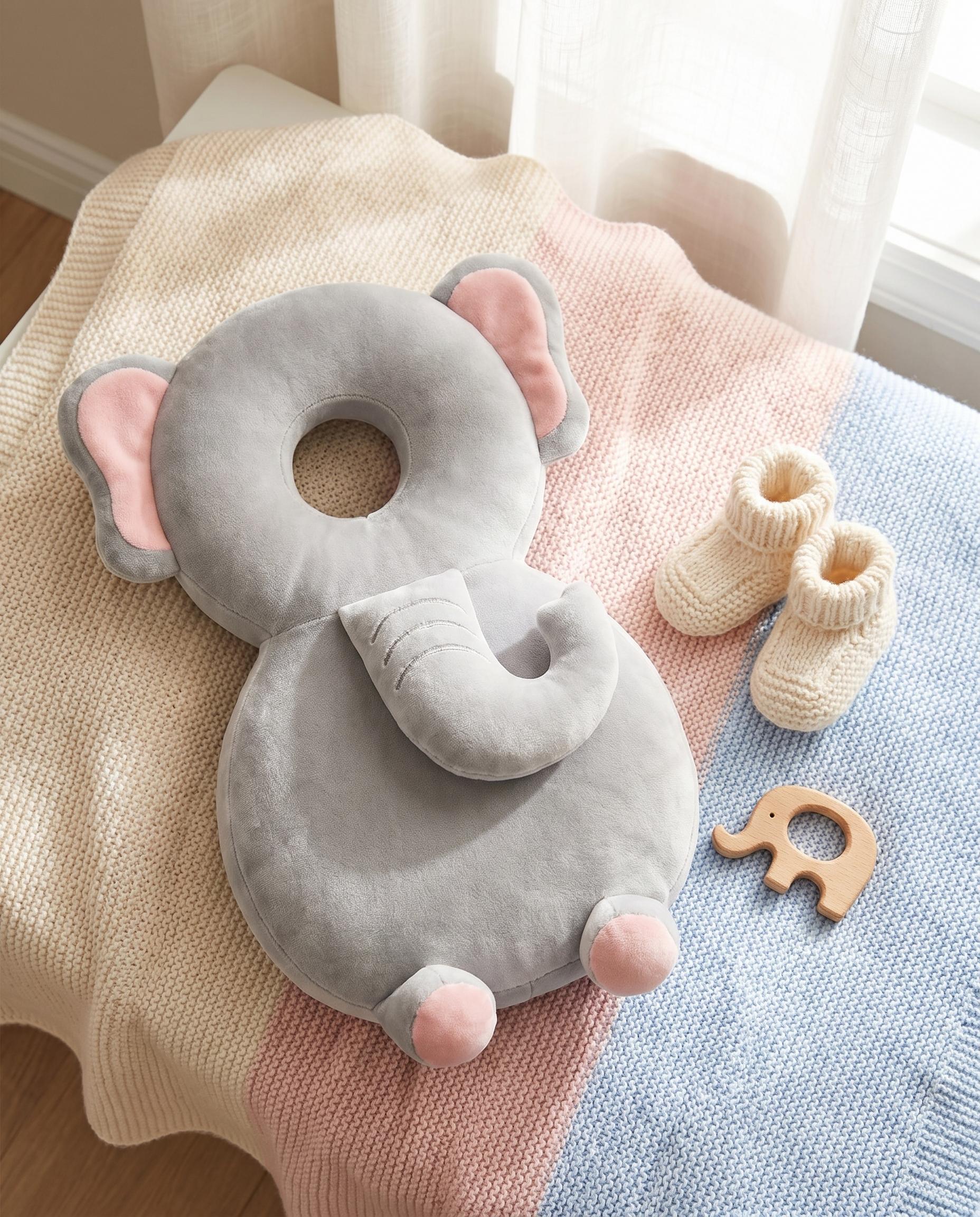 SafeStep™ Baby Head Protection Pillow — Cushioned Anti-Fall Backpack for Toddlers Learning to Walk