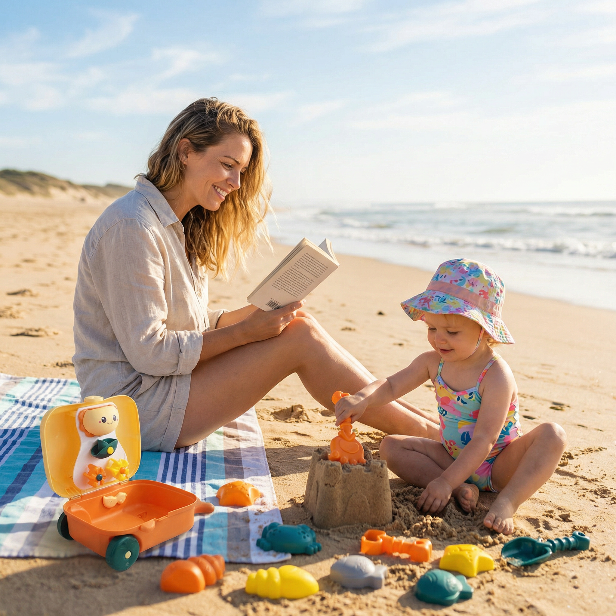 SandSplash™ Kids Beach & Sandbox Toy Set