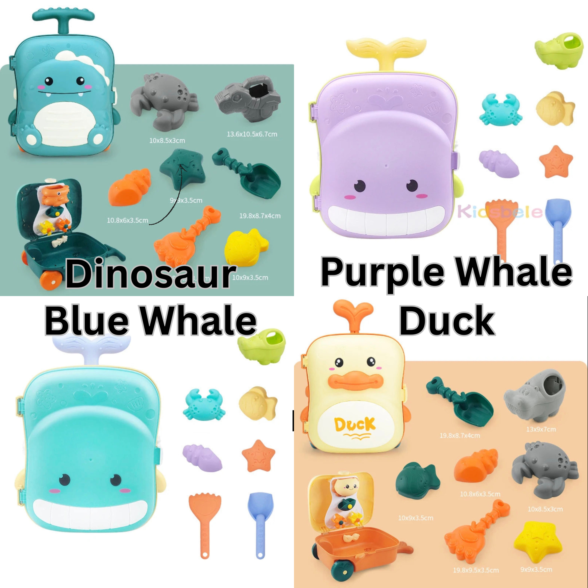 SandSplash™ Kids Beach & Sandbox Toy Set