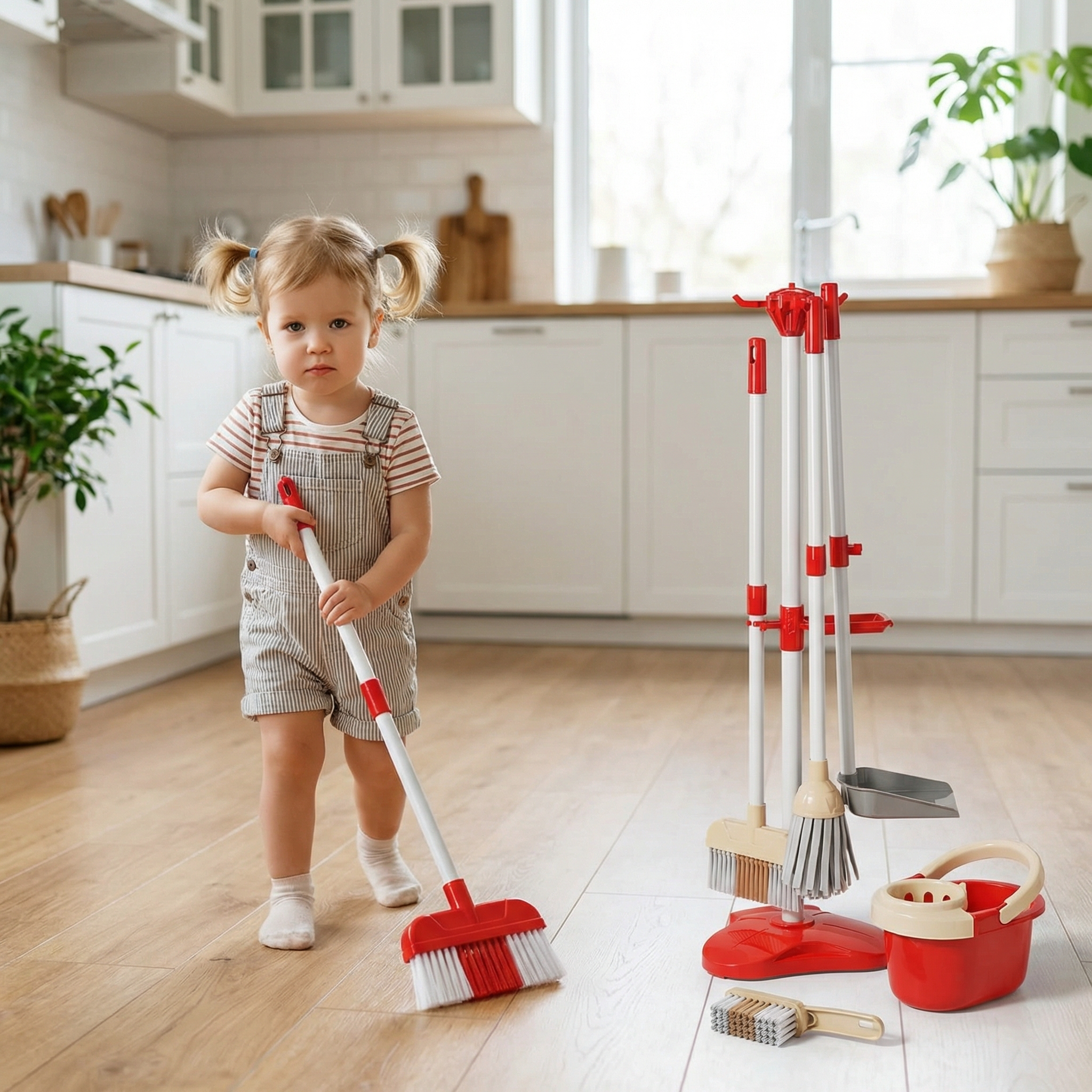 TidyTots™ Kids Cleaning Toy Set — Montessori Housekeeping Kit