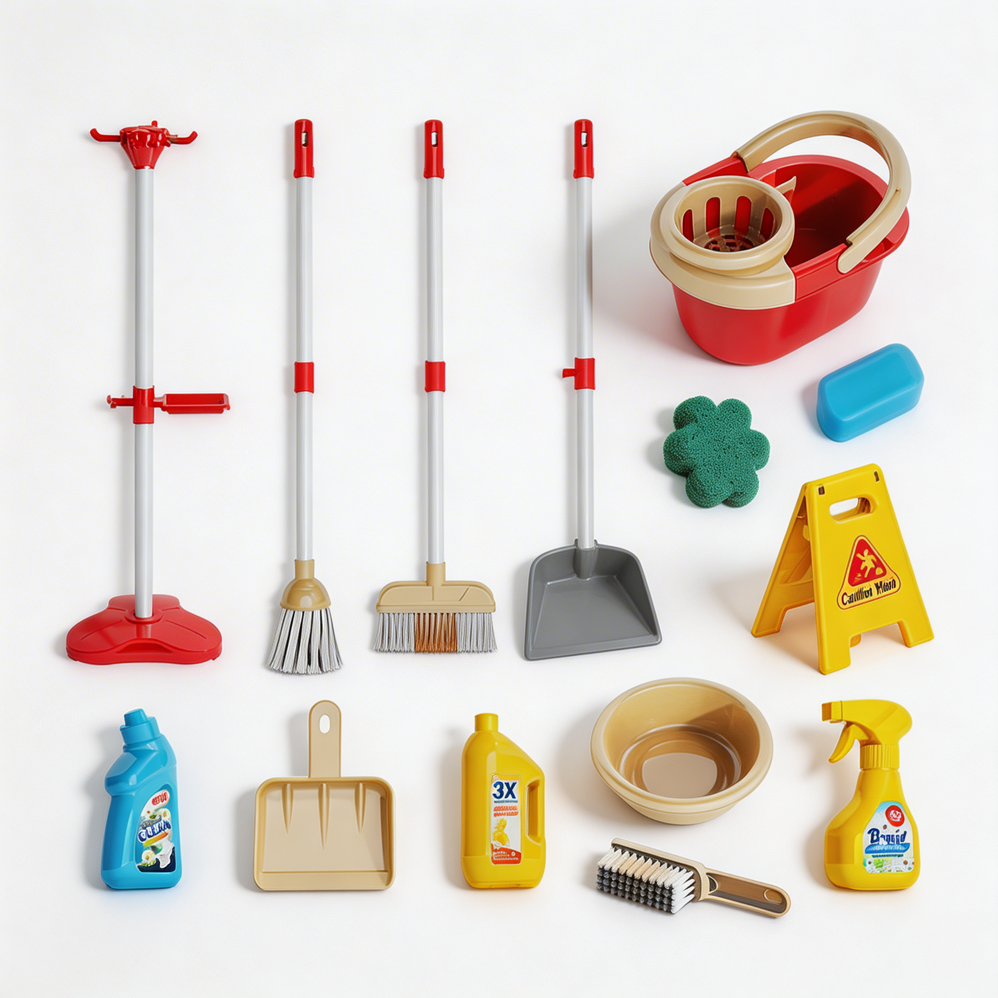 TidyTots™ Kids Cleaning Toy Set — Montessori Housekeeping Kit