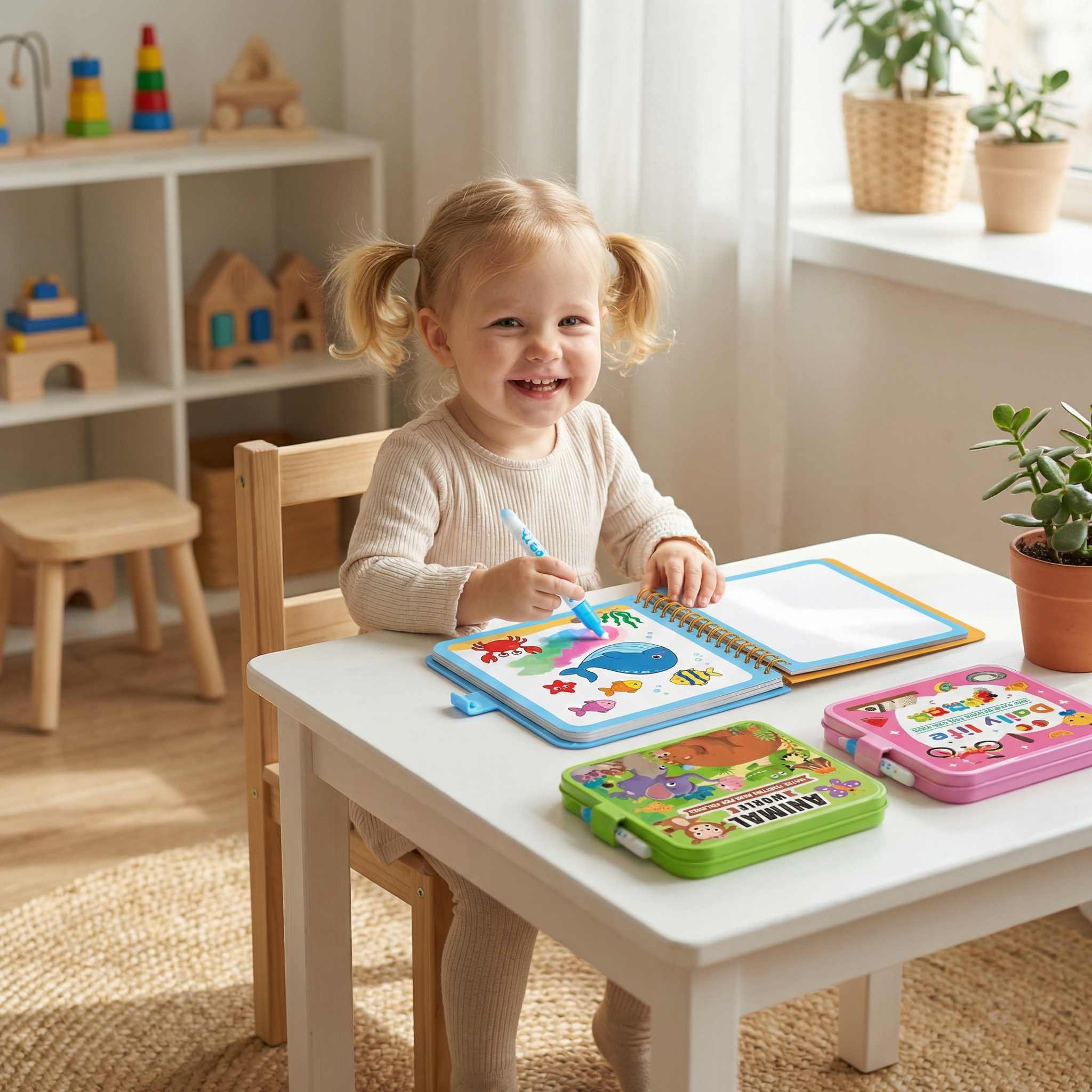 Nicole's son using AquaReveal